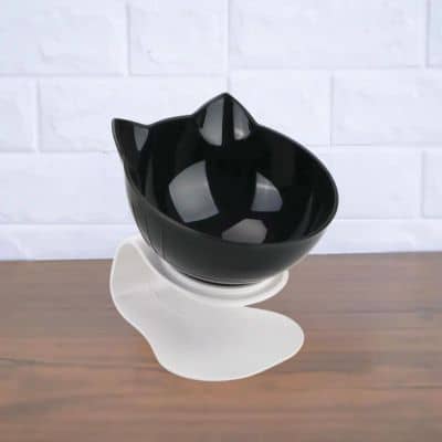 gamelle chat bol noir