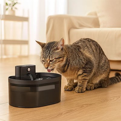 fontaine a eau chat facile a nettoyer