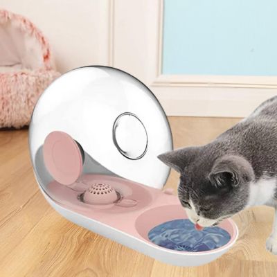fontaine-a-eau-pour-chat-rose