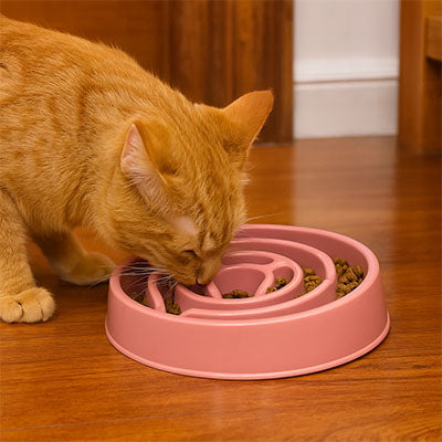 gamelle-anti-glouton-chat-rose