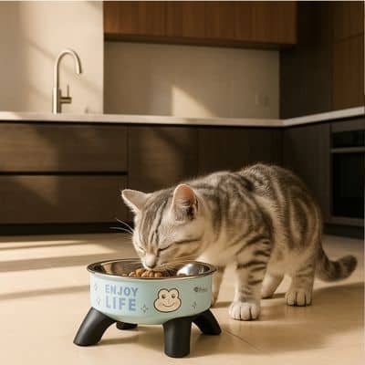 GAMELLE CHAT SURELEVEE | CARTOONBOLâą