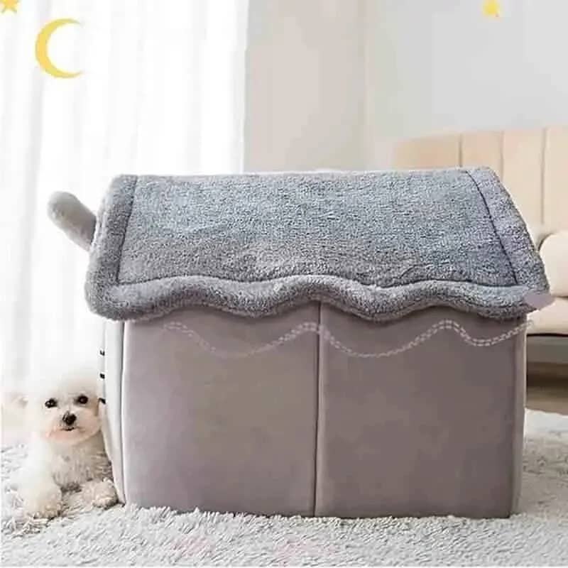 niche-pour-chat-velours-polaire
