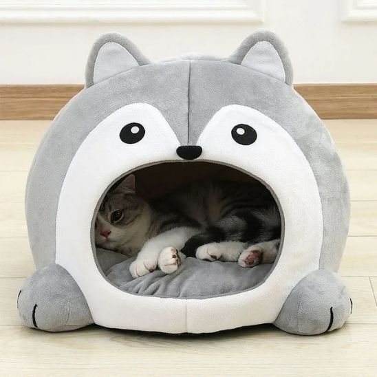 niche pour chat douillet