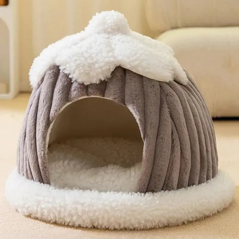 niche-pour-chat-gris