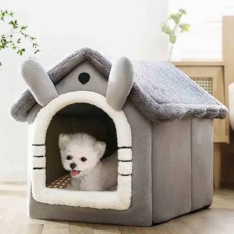 niche-pour-chat-maisonnette-confortable