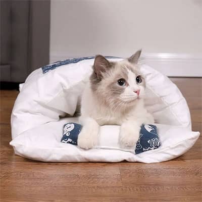 panier chat chaleureux