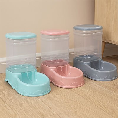 3 couleurs distributeur de croquettes pour chat