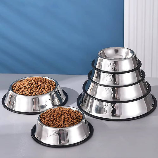 gamelle_chat_acier different taille