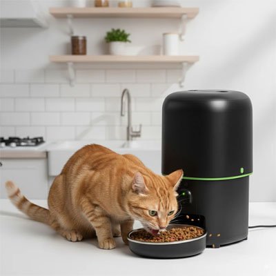 distributeur automatique croquettes chat design epiurer