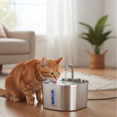 fonatine a eau chat capacite 2.2L