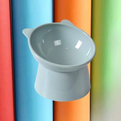 gamelle chat grise design chat