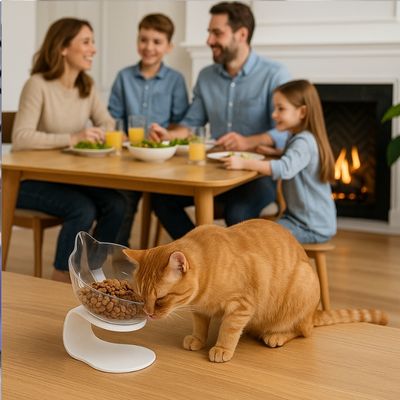 GAMELLE CHAT SURELEVEE | Dobbol™