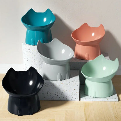  gamelle chat surelevee 5 couleurs