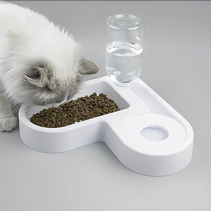 gamelle pour chat en forme de coeur