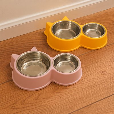 gamelle-pour-chat-rose-oreille-de-chat