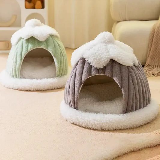 niche-pour-chat-hiver