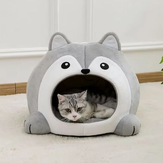 niche pour chat moelleux