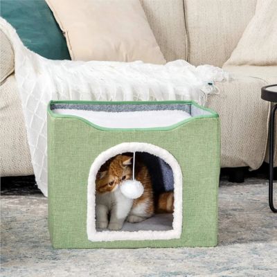 niche-pour-chat-vert