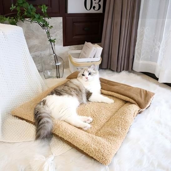 Panier-chat-tapis